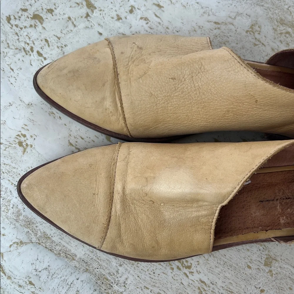 Free People Royale Flat leather women’s size EU 40 (US 10) handmade in Spain